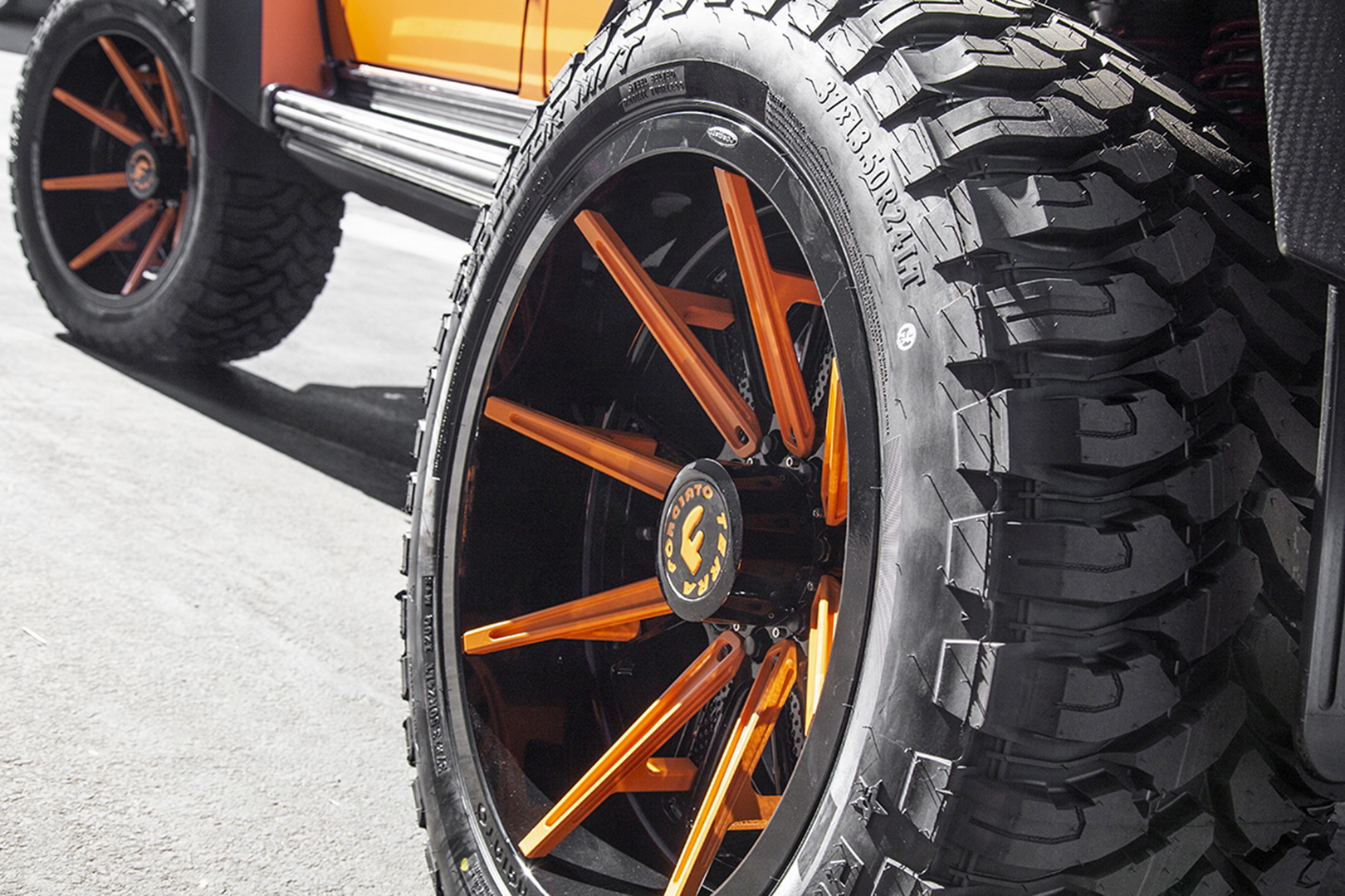 mercedes-benz-g550-4x42-kylie-jenner-4 Kylie Jenner Poses Next To Her Custom Mercedes-Benz G550 4×4²