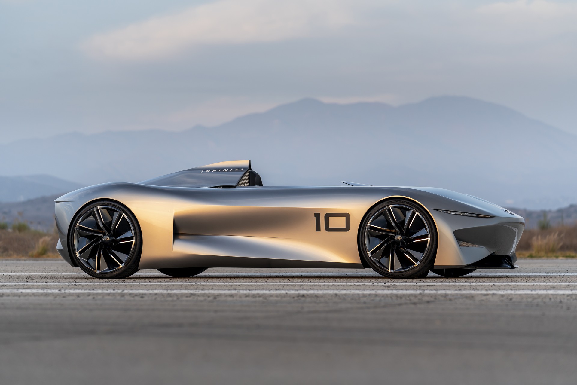 Infiniti Prototype 10-85 Infiniti’s Prototype 10 Is A Futuristic Speedster Inspired By Electrified Performance