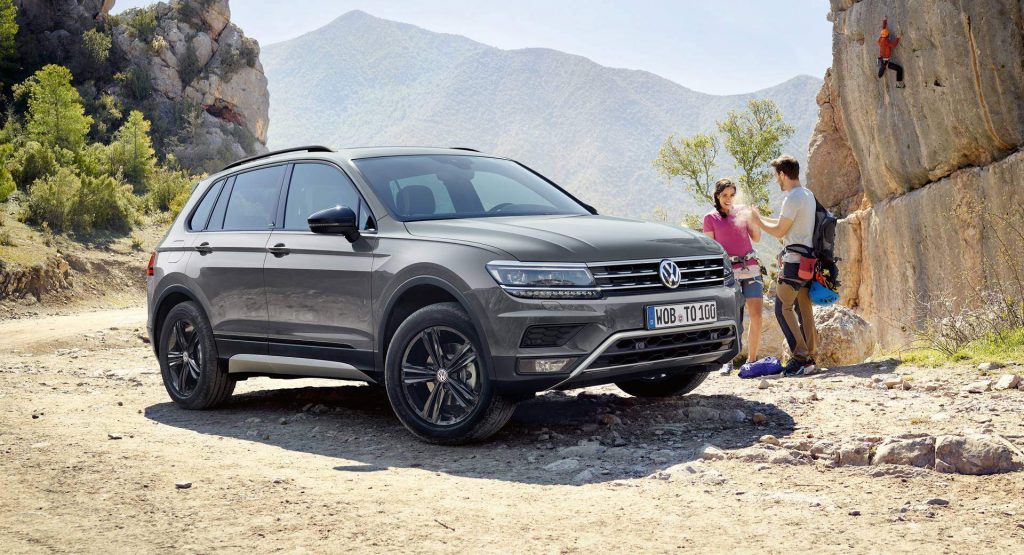  New VW Tiguan Offroad Approaches Moscow Auto Show With 26-Degree Angle