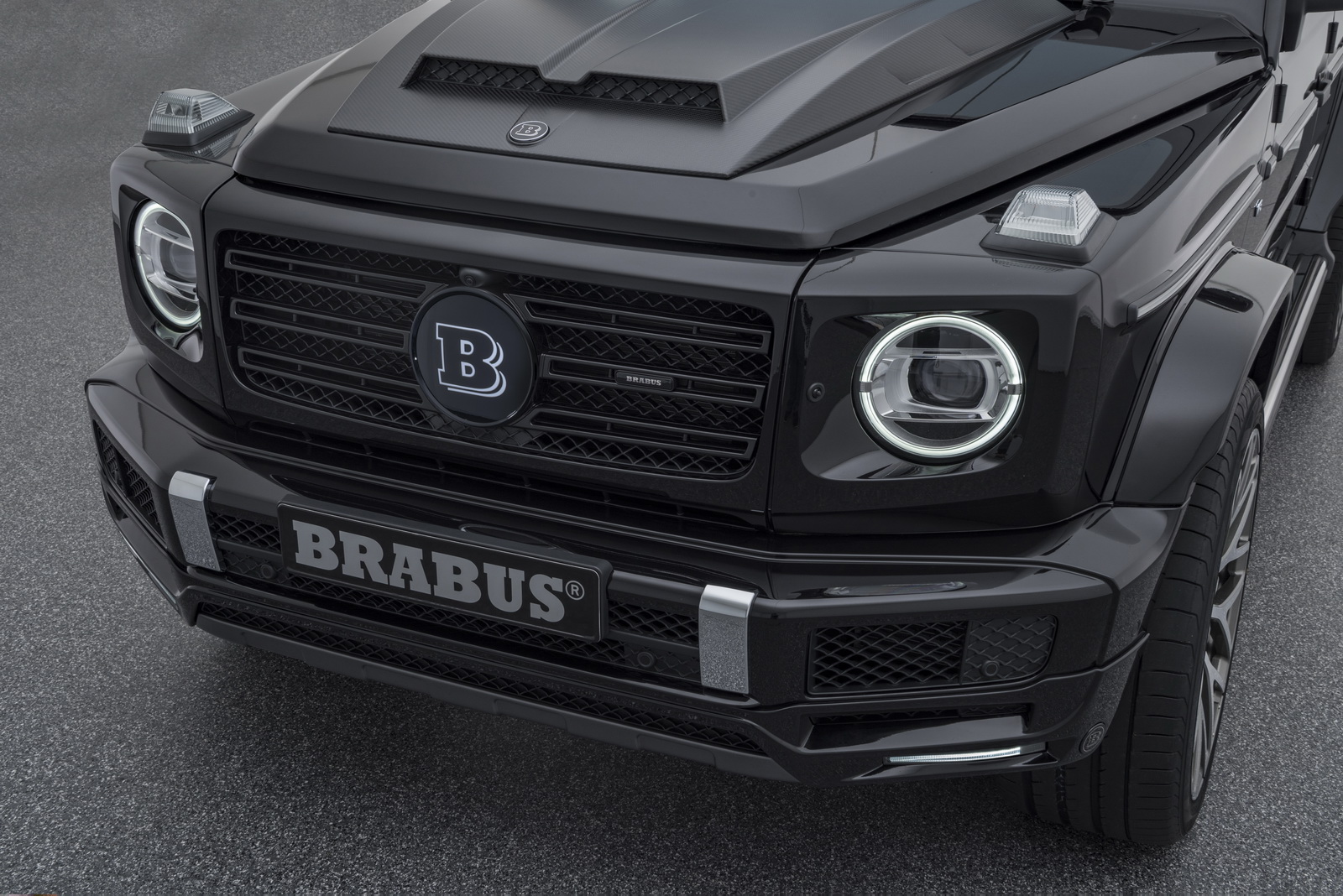 2019-mercedes-benz-g-class-brabus-tuning-5 Tired Of Tahoes? Mercedes G500 By Brabus Would Look Great In A Black-Ops Flick