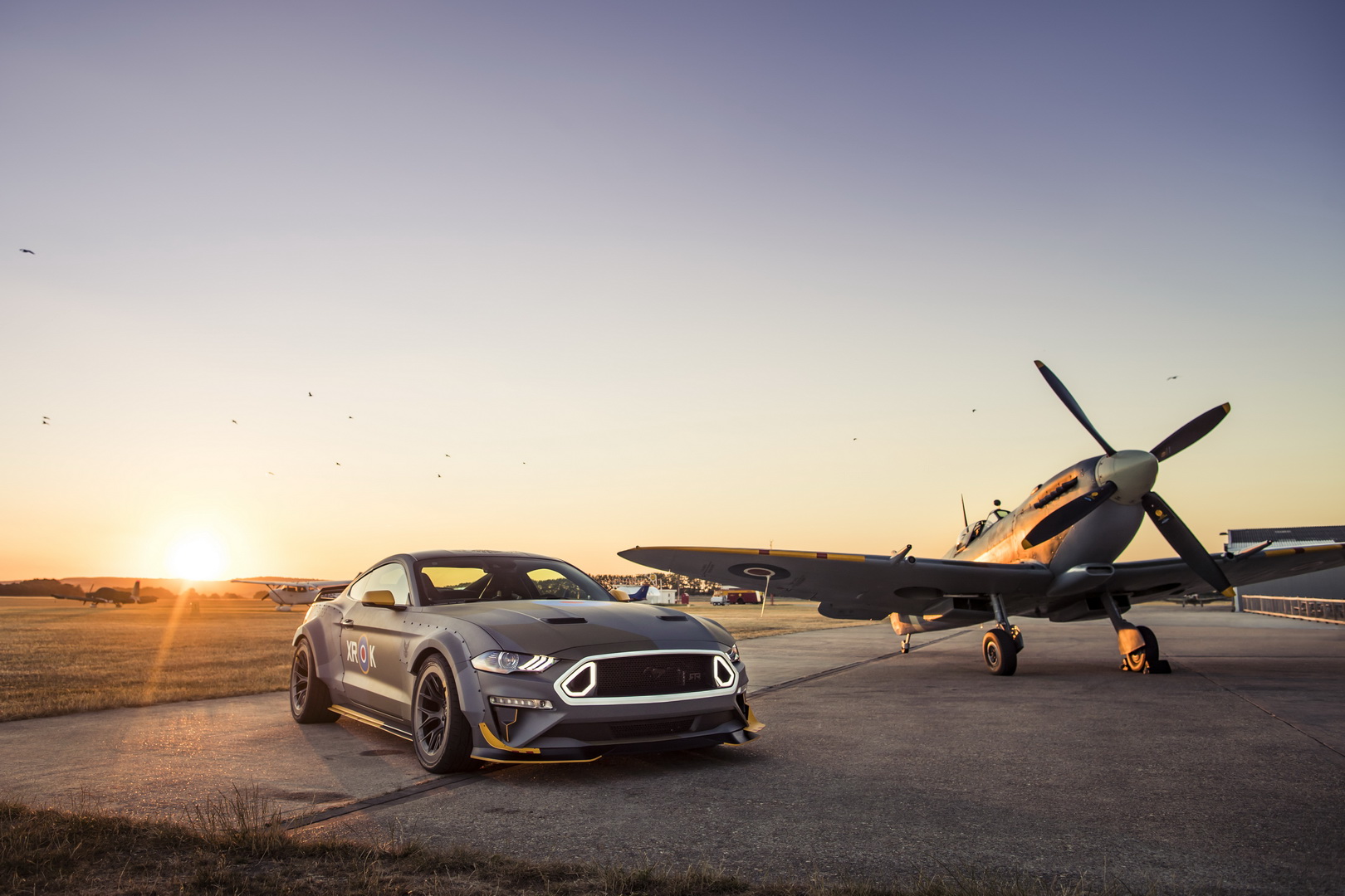 Ford, Vaughn Gittin Jr Ford Eagle Squadron Mustang GT Sold For $420,000
