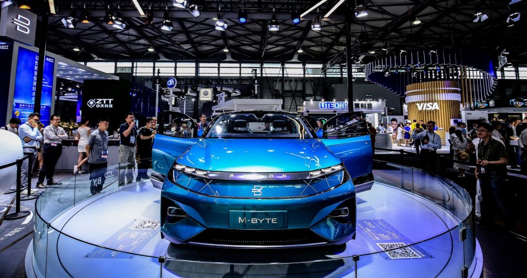 Byton M-Byte Prototype Teased, Previews The 2019 Production Model ...