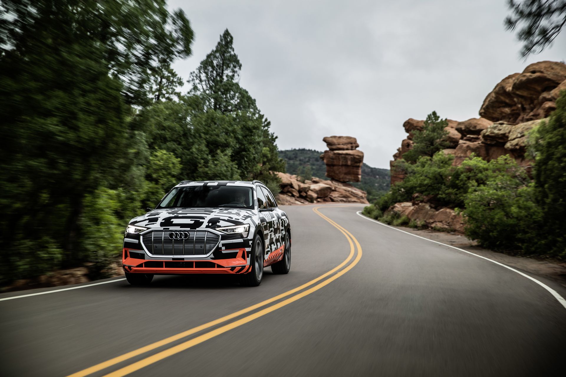 Audi-E-Tron-Pikes-Peak-37 2019 Audi E-Tron Has Integrated Technology To Automatically Pay Tolls