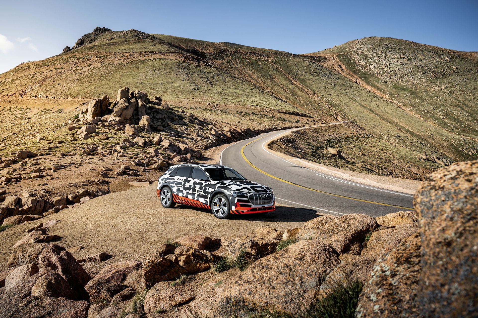 Audi-E-Tron-Pikes-Peak-28 2019 Audi E-Tron Has Integrated Technology To Automatically Pay Tolls