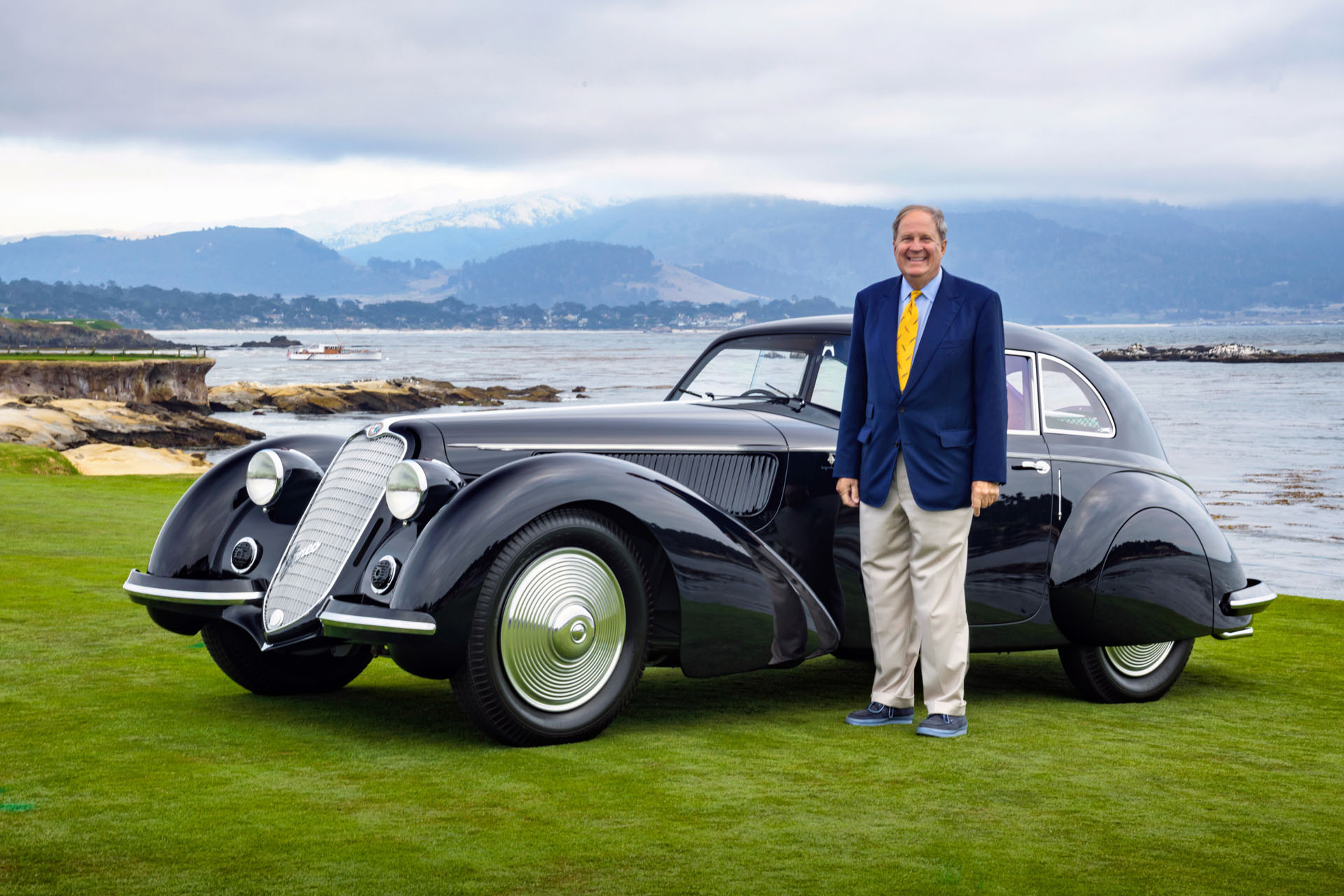 1937 Alfa Romeo 8C 2900B Touring Berlinetta - 2018 Pebble Beach Best of Show 06 Feast Your Eyes On The Most Beautiful Classic Car At Pebble Beach This Year