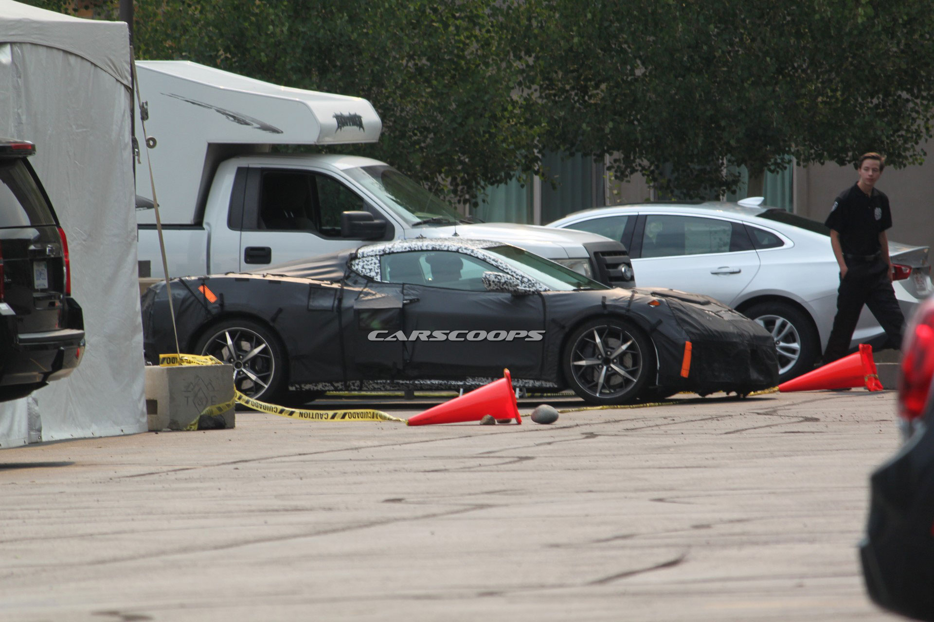 2020-Mid-Engine-Corvette-Spy-18 2020 Mid-Engine Corvette Getting Ready To Attack Ferraris (Now, On Video Too)