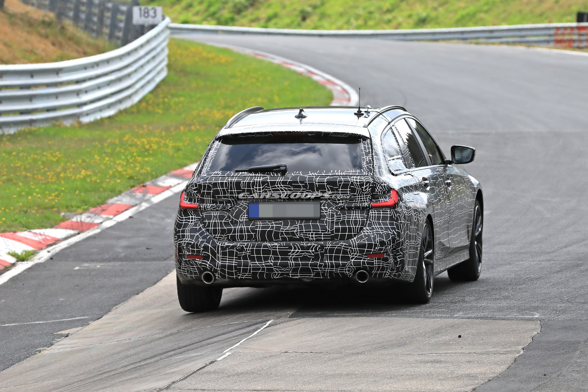 2019 BMW 3-Series-Touring-8 2019 BMW 3-Series Touring Spied Looking Like A Little 5er (New Photos)