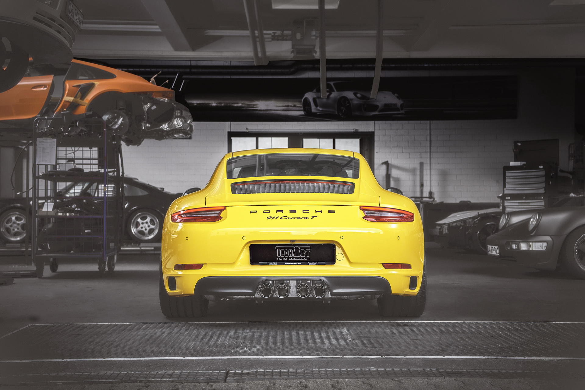 TECHART_PP_CarreraT_05 Porsche 911 Carrera T Boosted To 425HP, Thanks To TechArt’s New Upgrades