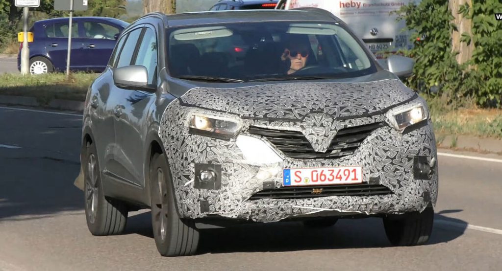 2019 Renault Kadjar Spied, Sports New Face And Redesigned Rear End