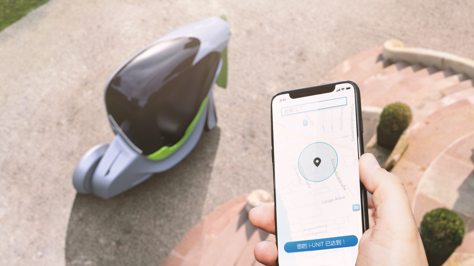 Roewe-I-Unit-20 Futuristic City Vehicle Is Actually Two Independent Pods That Can Merge Or Decouple