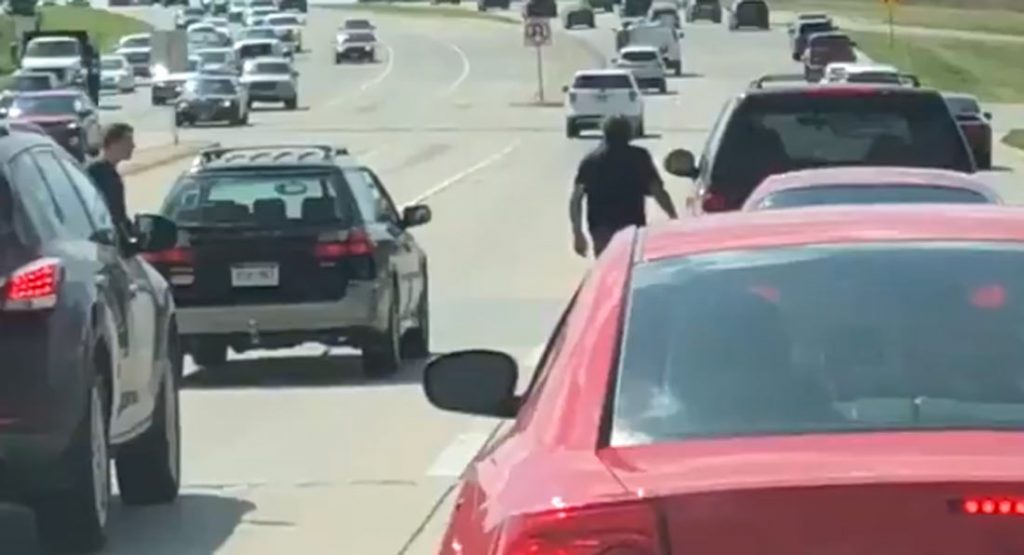 LA Road Ragers: Ok, Good Fighting With Ya, Gotta Go Now