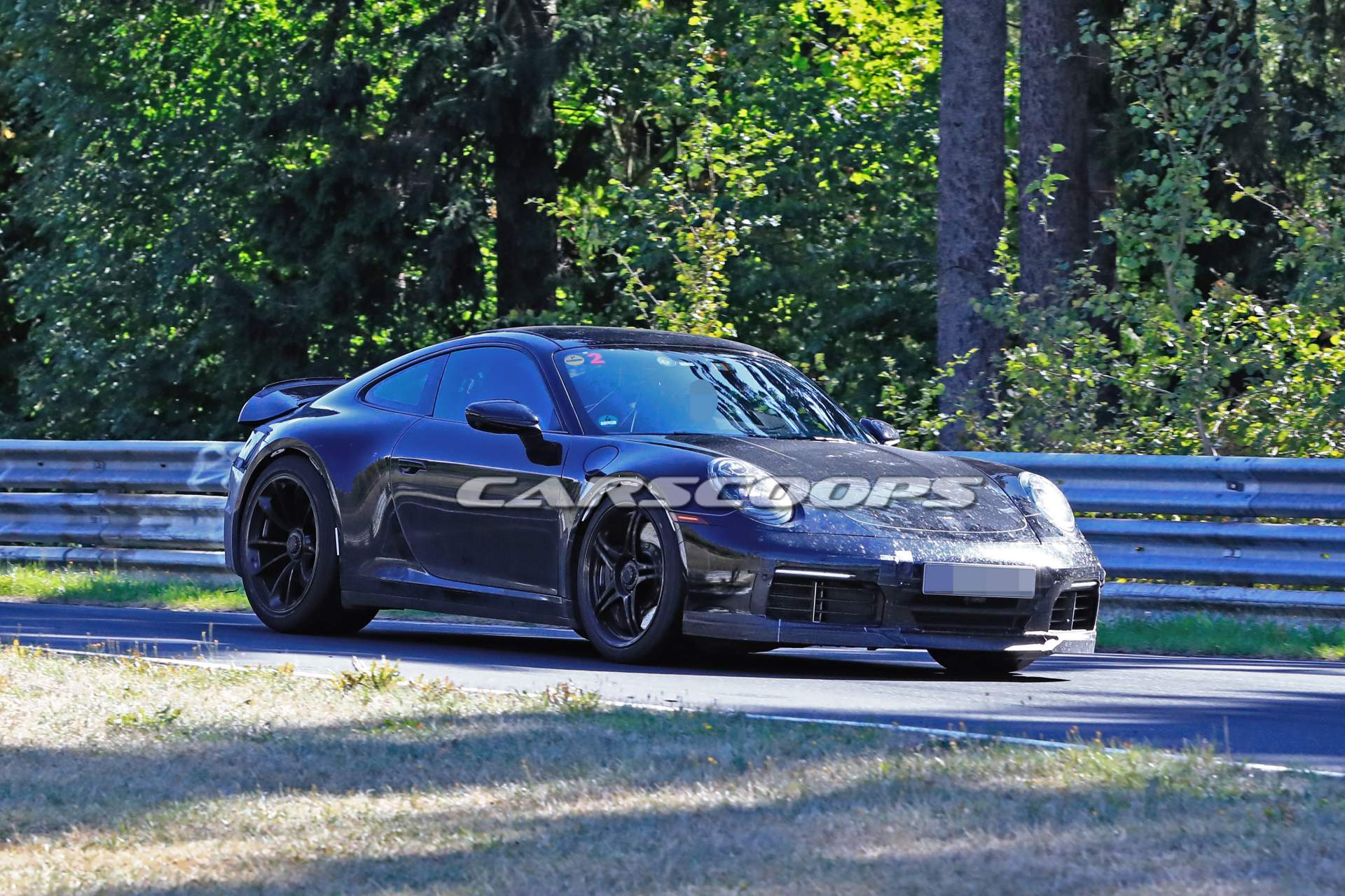 2020-Porsche-911-GT3-spied-at-the-Nurburgring-1 2020 Porsche 911 (992) GT3 Comes Out Without Its Massive Rear Wing (Updated)