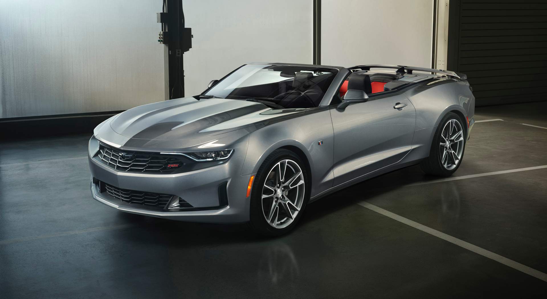 2019 Camaro RS’ new front-end styling, including the fascia, g Configurator Reveals 2019 Chevy Camaro Prices, Base Model Starts At $26,495