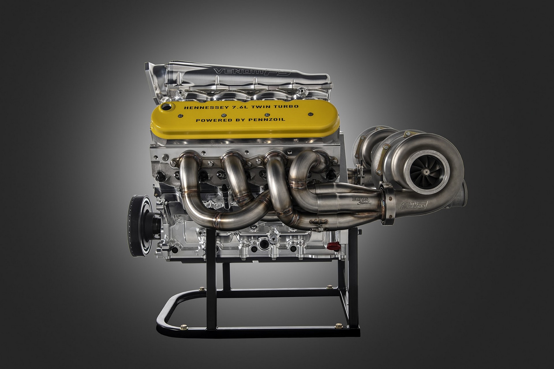 Hennessey Venom F5-14 Hennessey Venom F5 Twin-Turbo 7.6-Liter V8 Unveiled With 1600+ HP