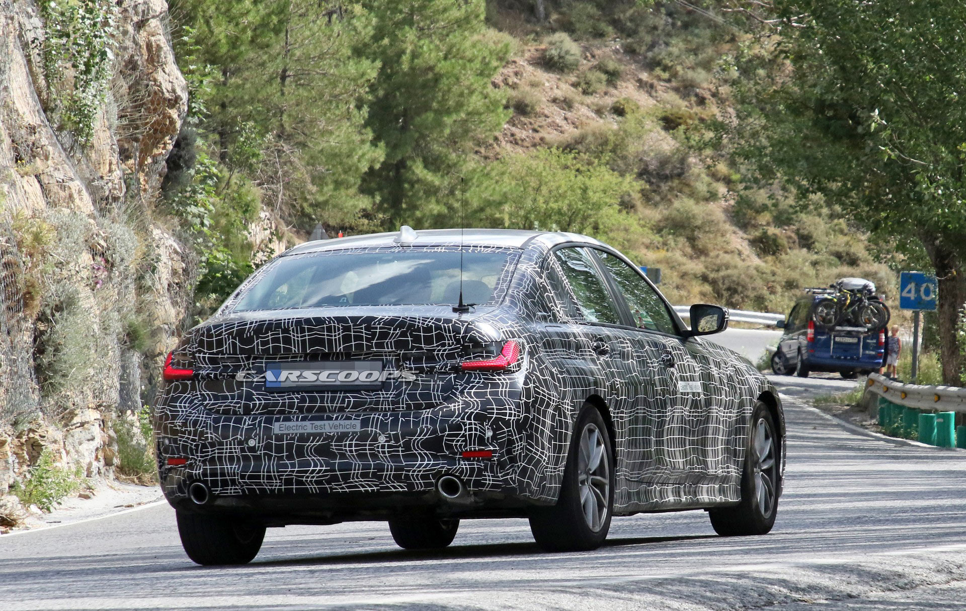 BMW-3-Series-EV-Spy-13 Electric BMW 3-Series Is Being Benchmarked Against Tesla Model 3 (Obviously)