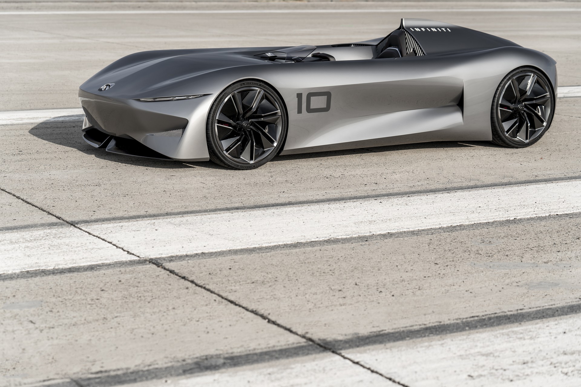 Infiniti Prototype 10-24 Infiniti’s Prototype 10 Is A Futuristic Speedster Inspired By Electrified Performance