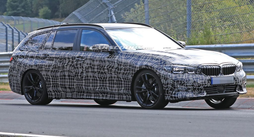  2019 BMW 3-Series Touring Spied Looking Like A Little 5er (New Photos)