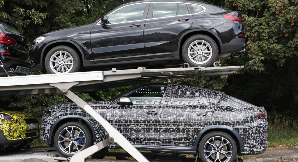 2020 BMW X6 Spied Next To New X4 Suffering From Russian Doll Syndrome