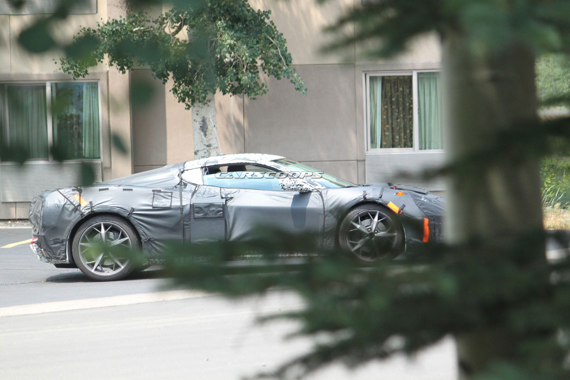 2020-Mid-Engine-Corvette-Spy-12 2020 Mid-Engine Corvette Getting Ready To Attack Ferraris (Now, On Video Too)
