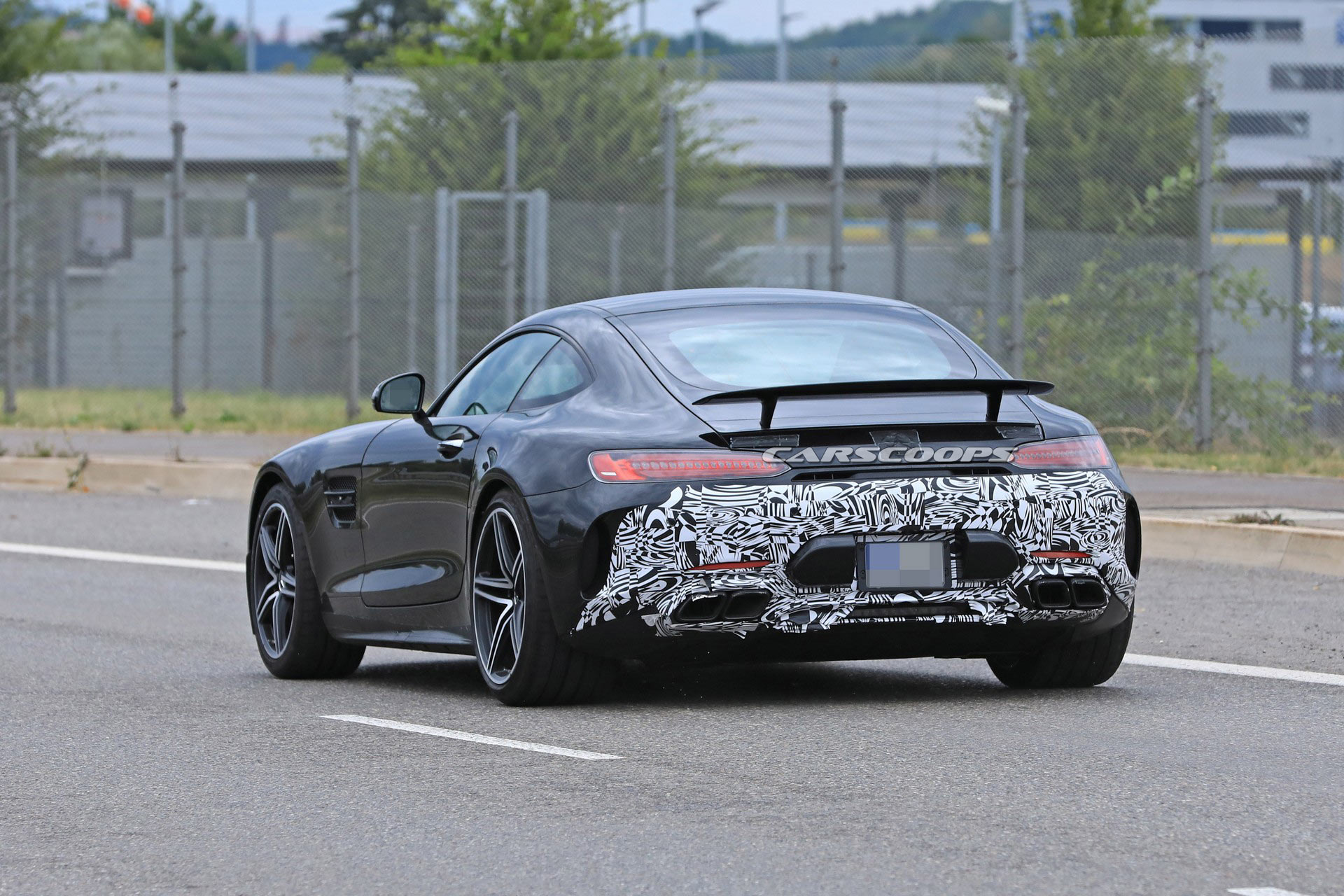 Mercedes-AMG-GT-Facelift-Spy-11 Mercedes-AMG GT Facelift Spotted, Sports Updates Inside And Out