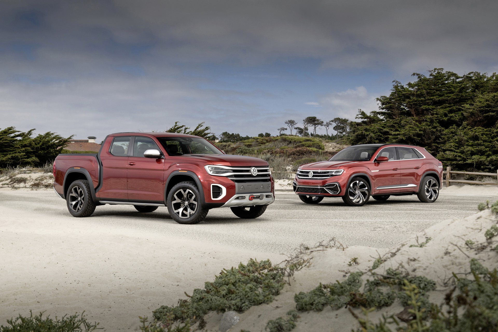 VW Atlas Tanoak Concept-1 VW Says A Production Version Of The Atlas Tanoak Concept “May Be On The Cards”