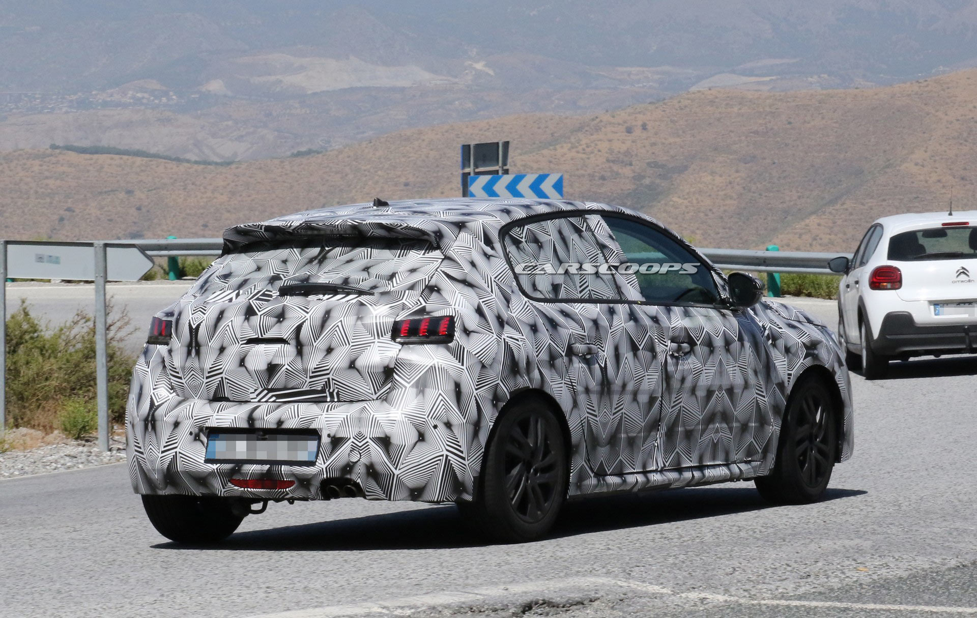 Peugeot-208-Spy-14 2019 Peugeot 208 GTi Spied With A Stylish New Design