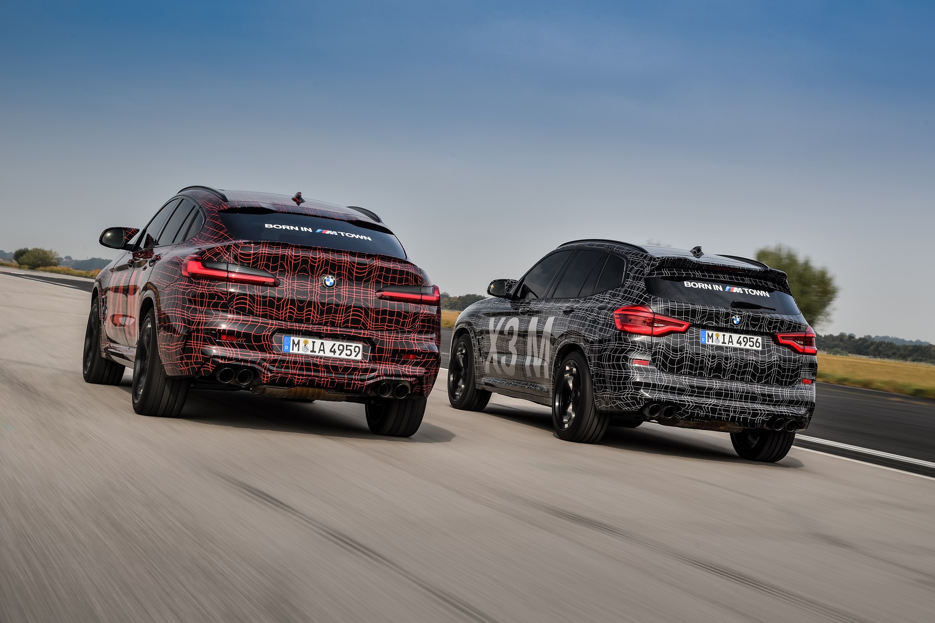 BMW X3 M BMW X4 M-23 BMW X3 M And X4 M Prototypes Unveiled With New Straight-Six Engine