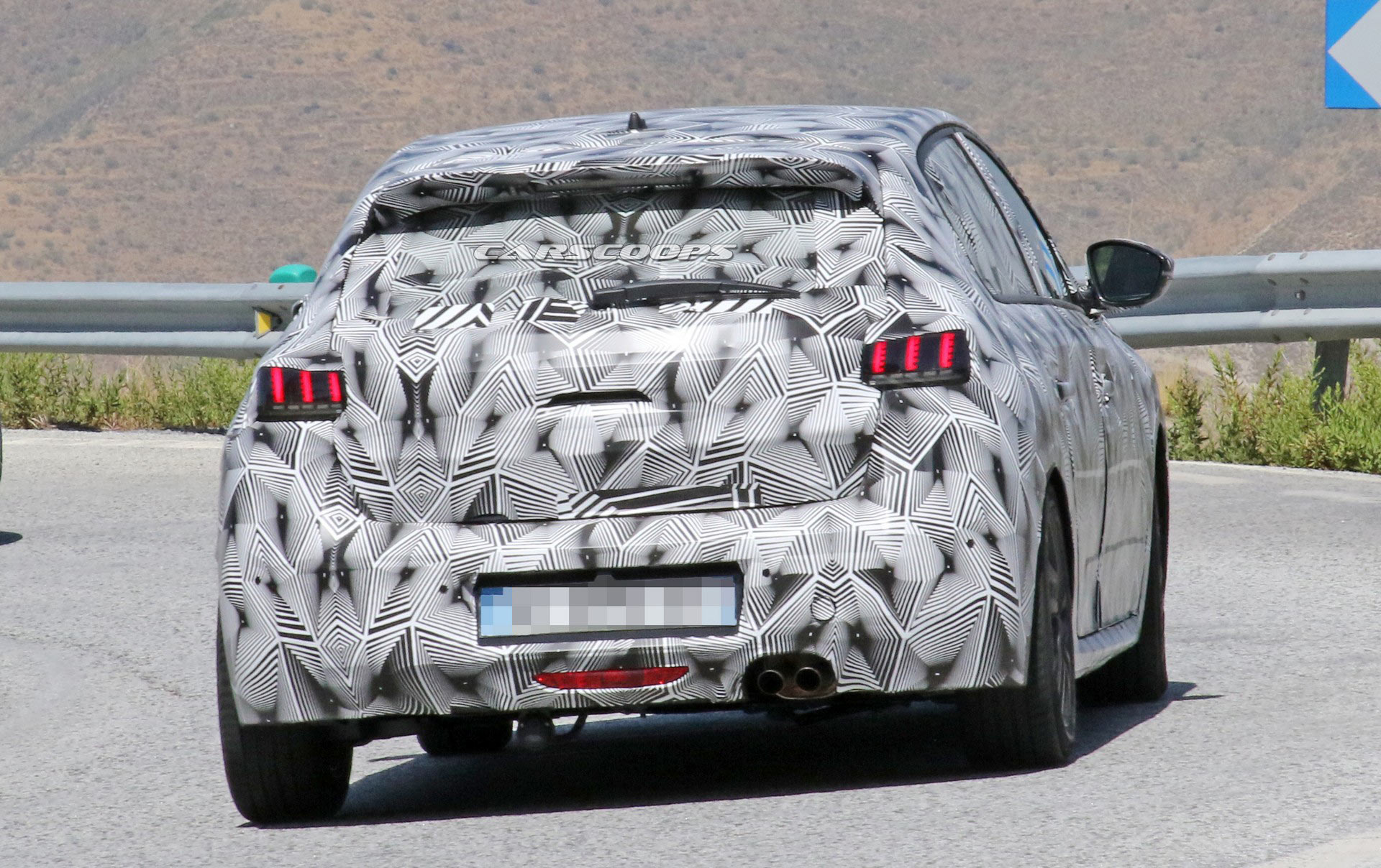 Peugeot-208-Spy-19 2019 Peugeot 208 GTi Spied With A Stylish New Design