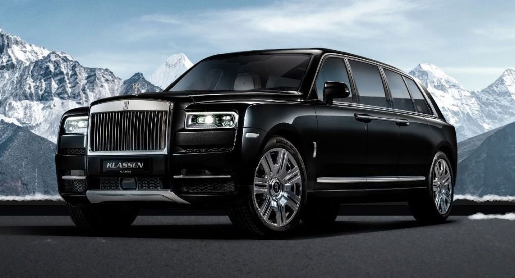 Armored Klassen Rolls-Royce Cullinan Costs Nearly $1 Million