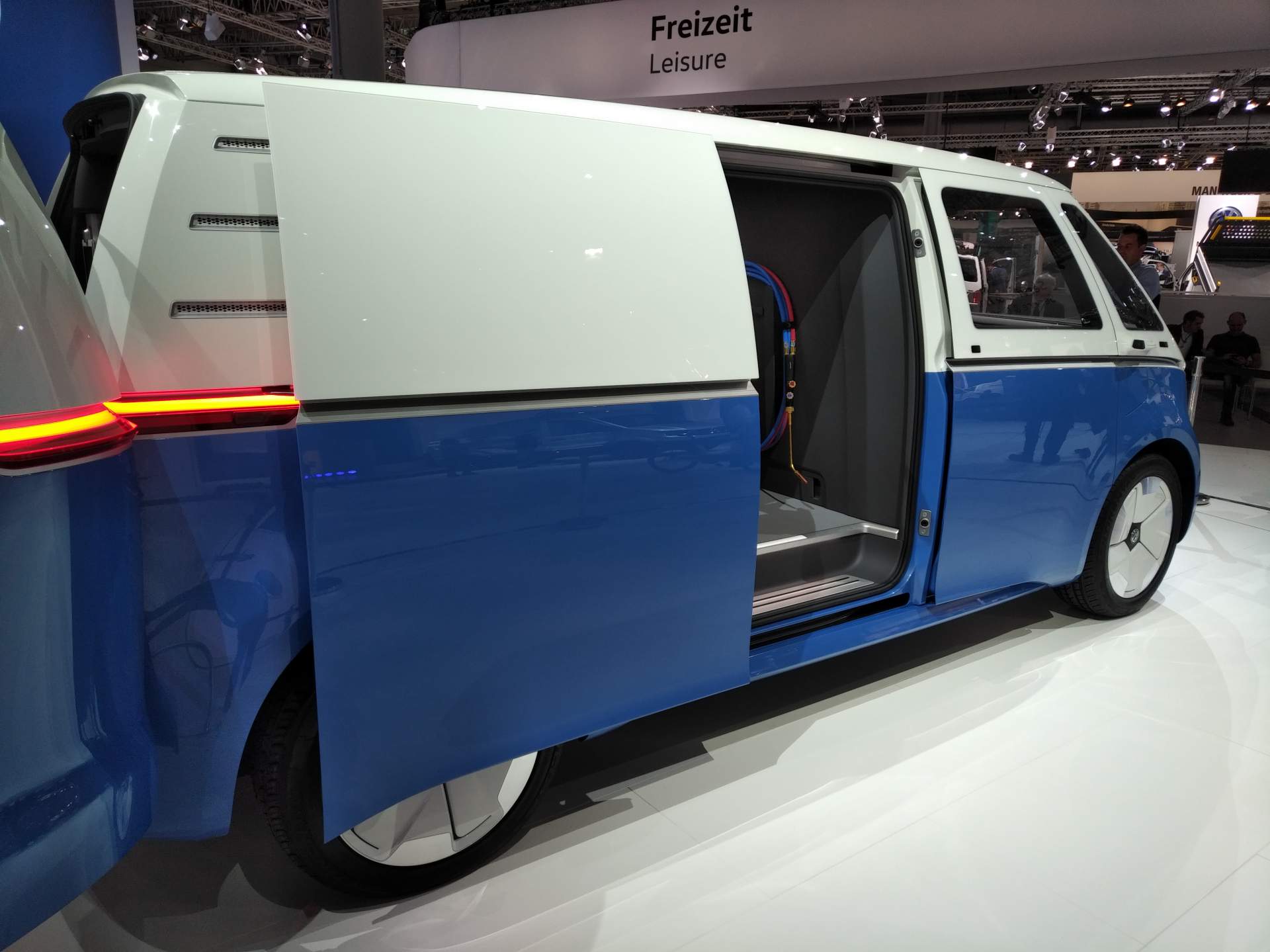 VW-ID-Buzz-Cargo-Concept-at-Hannover-CV-Show-10 VW I.D. Buzz Cargo Concept Previews All-Electric Van With 550Km Range