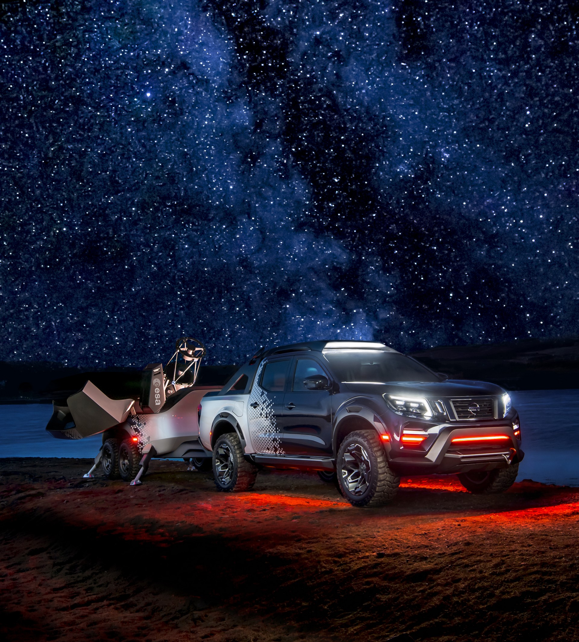 Navara Dark Sky concept-42 Nissan Navara Dark Sky Concept Packs Plenty Of Star Power Thanks Its To Observatory-Class Telescope