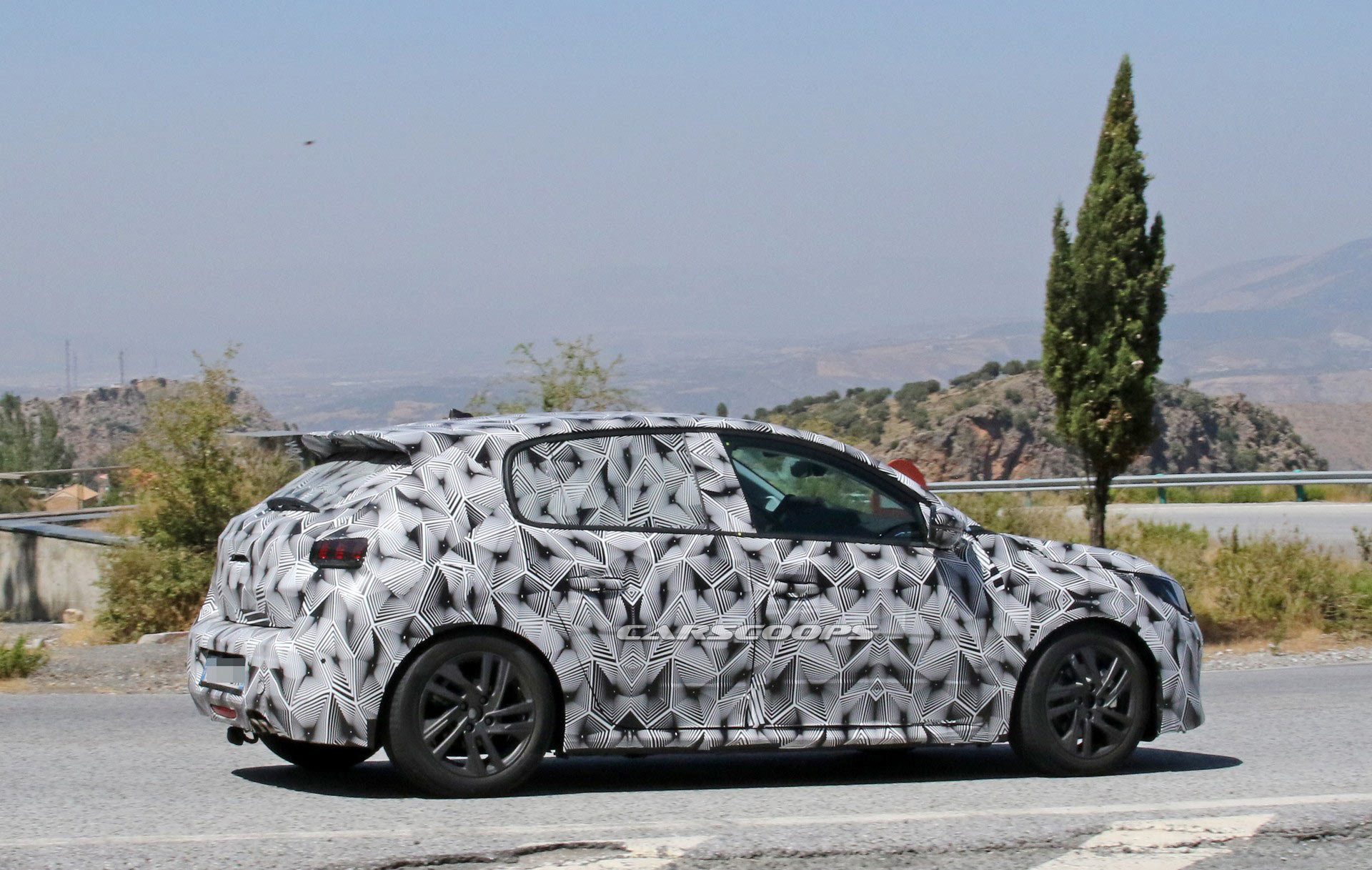 Peugeot-208-Spy-10 2019 Peugeot 208 GTi Spied With A Stylish New Design
