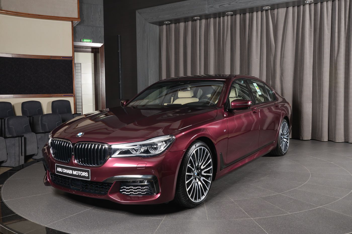 bmw-740li-wildberry-abu-dhabi-motors-3 Have You Ever Seen A Wildberry BMW? This 740Li Wears It Well