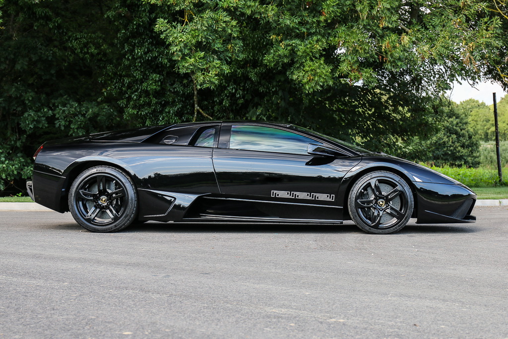 lamborghini-murcielago-versace-2 Show Up At Fashion Shows In A Rare Lamborghini Murcielago Versace