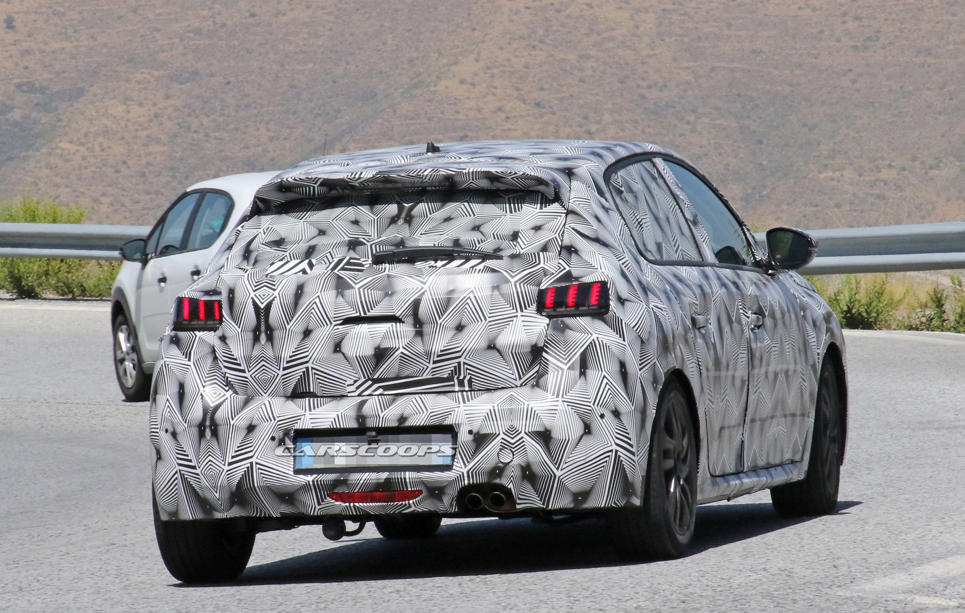 Peugeot-208-Spy-15 2019 Peugeot 208 GTi Spied With A Stylish New Design