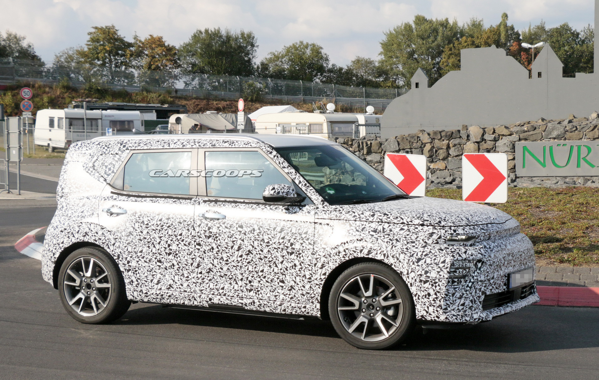 2020-kia-soul-ev-spy-less-cladding-4 2020 Kia Soul And Soul EV Set For A Los Angeles Debut