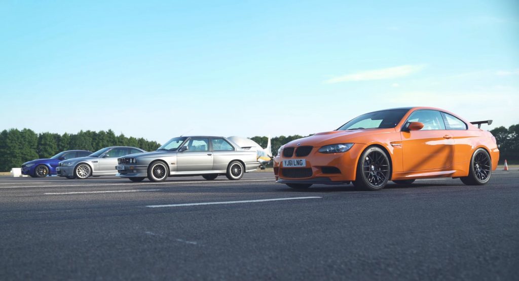  BMW M3 E30 vs E46 vs E92 vs F80 Is A Fight For Sore Eyes