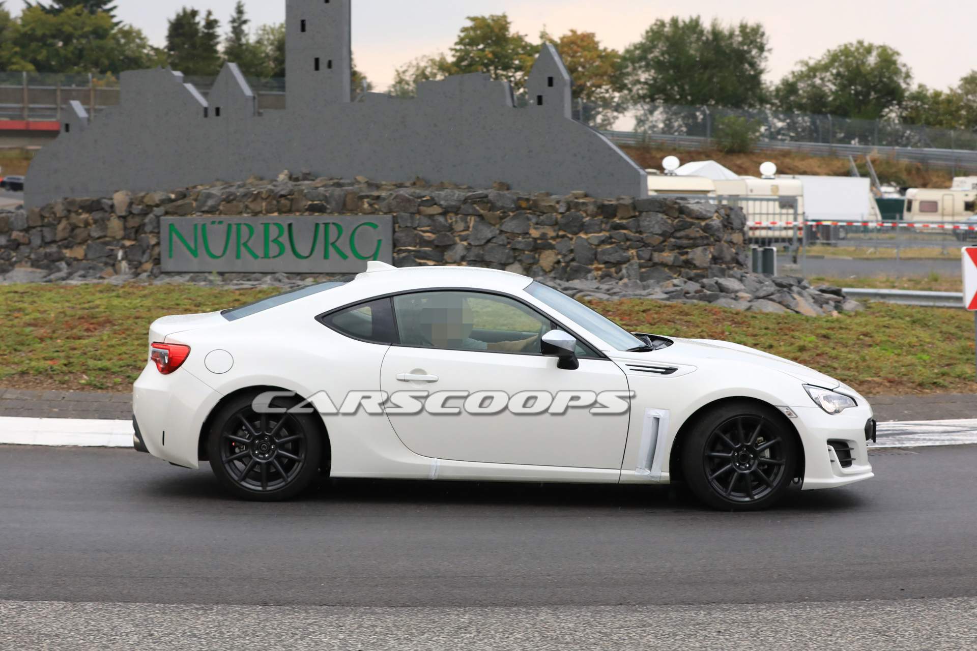 Subaru-BRZ-spy-shots-12 Badgeless Subaru BRZ Prototype With Aero Updates Spotted At The ‘Ring