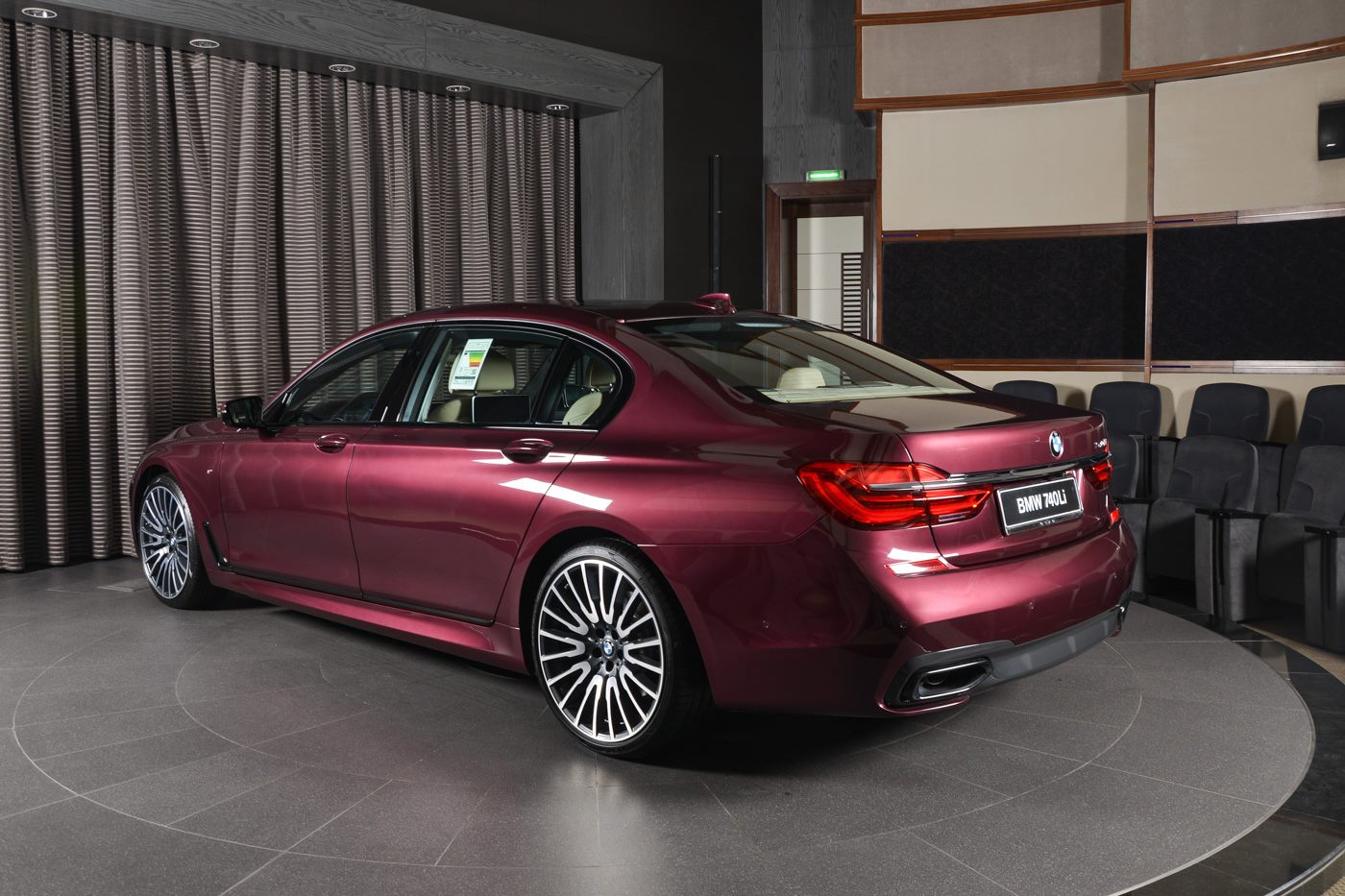 bmw-740li-wildberry-abu-dhabi-motors-4 Have You Ever Seen A Wildberry BMW? This 740Li Wears It Well