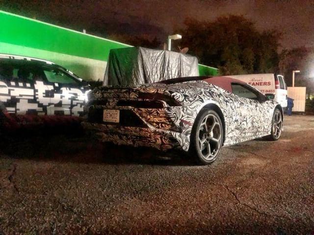 2020 Lamborghini Huracan Spyder Spy-4 2020 Lamborghini Huracan Spyder Spotted With A High-Tech Interior