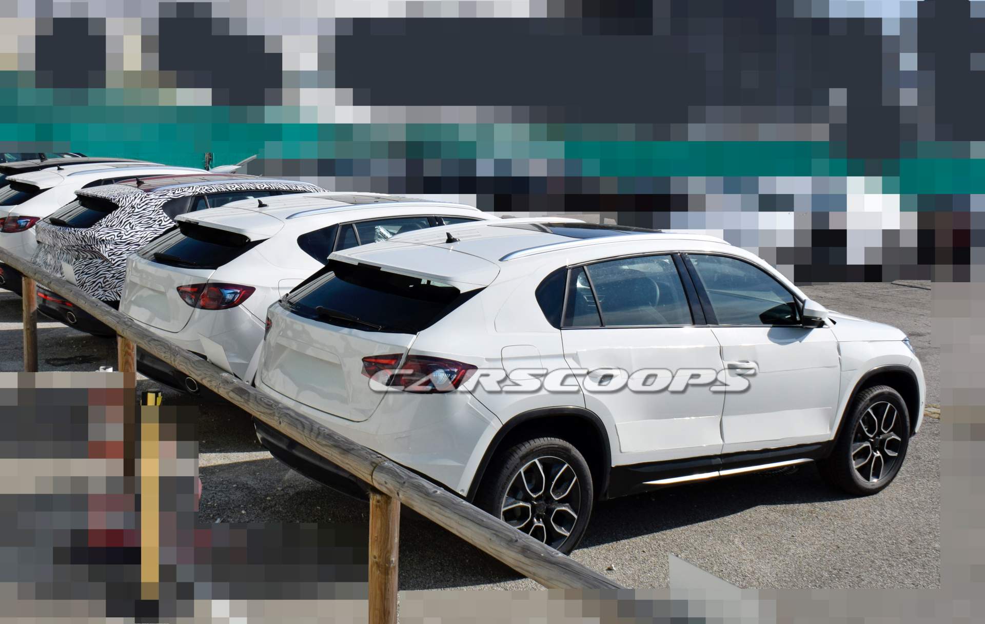 Skoda-Kodiaq-GT-spy-shots-14 Skoda Cheekily Camouflages Kodiaq GT Crossover Coupes As Mazda CX-5s