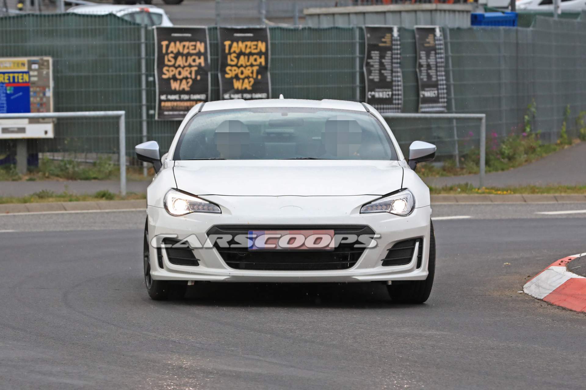 Subaru-BRZ-spy-shots-8 Badgeless Subaru BRZ Prototype With Aero Updates Spotted At The ‘Ring