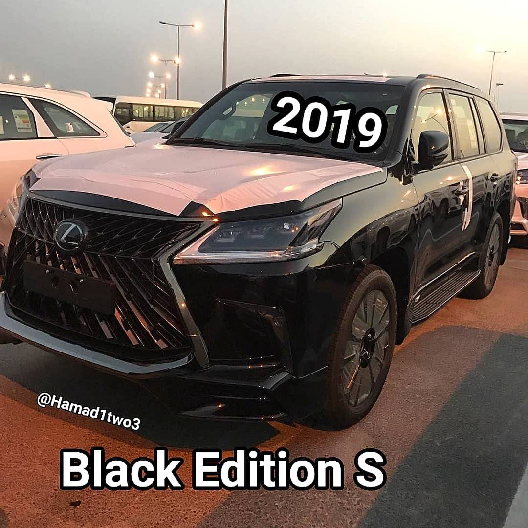 2019-Lexus-LX-Black-Edition-S-4 2019 Toyota Land Cruiser And 2019 Lexus LX 570 Black Edition S Spotted