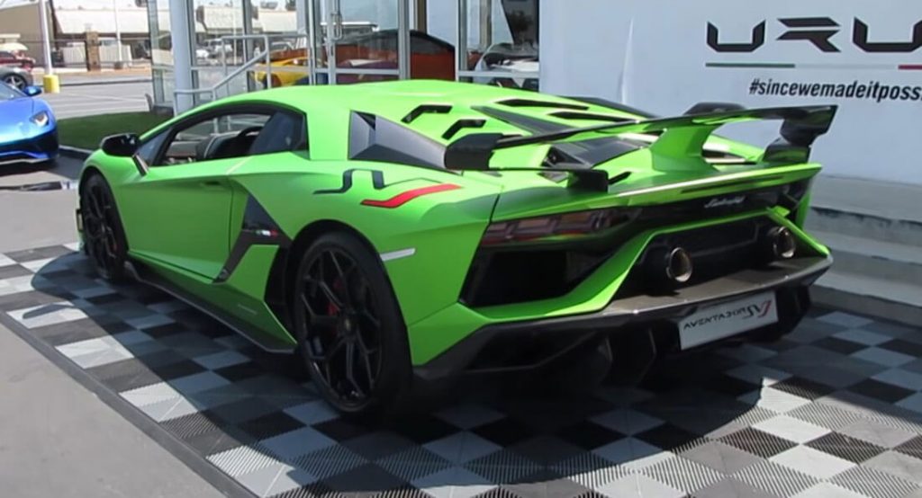 Listen To The Lamborghini Aventador SVJ Fire Up And Rev Its V12