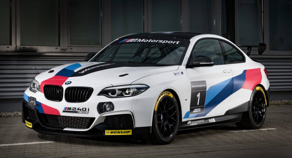 BMW’s M235i Race Car Gains Evo Pack, Becomes The M240i