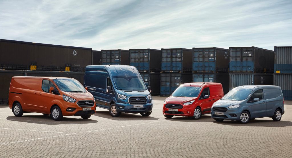  Ford Unveils All-New Transit Two-Tonne, Connect And Custom Vans