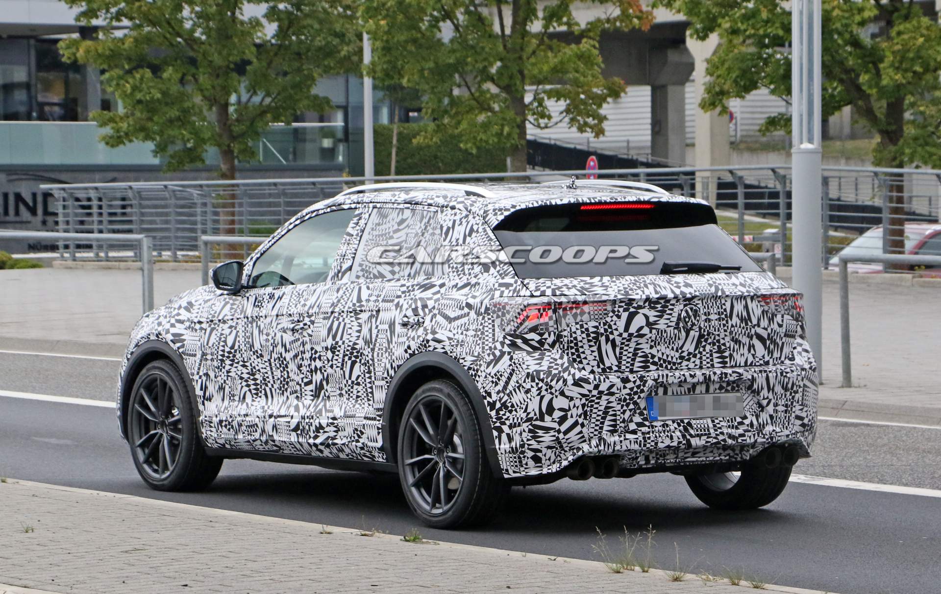 VW-T-Roc-R-spy-shots-11 VW T-Roc R Parades Final Production Body At The Nürburgring