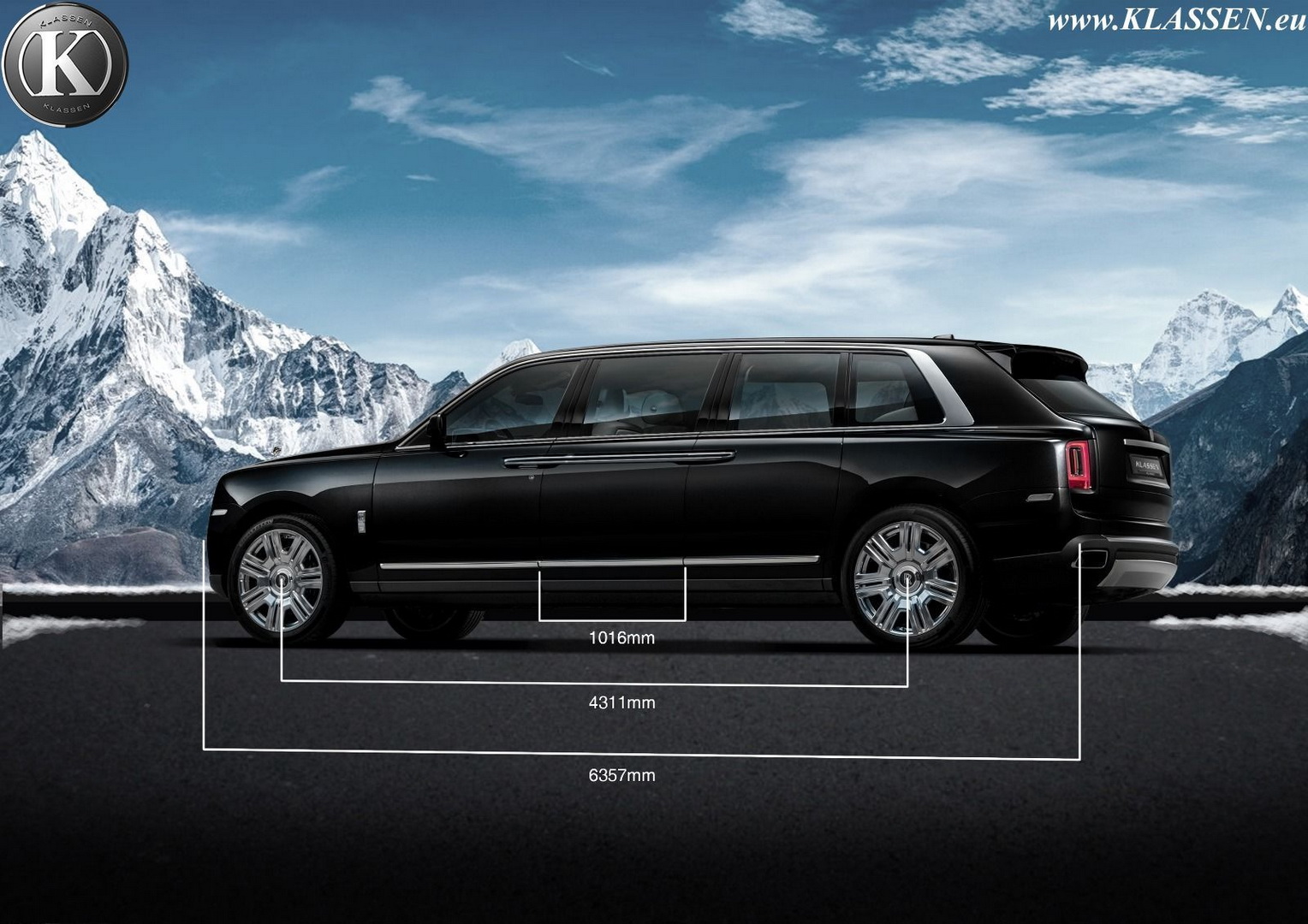 rolls-royce-cullinan-limo-armored-klassen-4 $2 Million Gets You A Stretched And Armored Rolls-Royce Cullinan