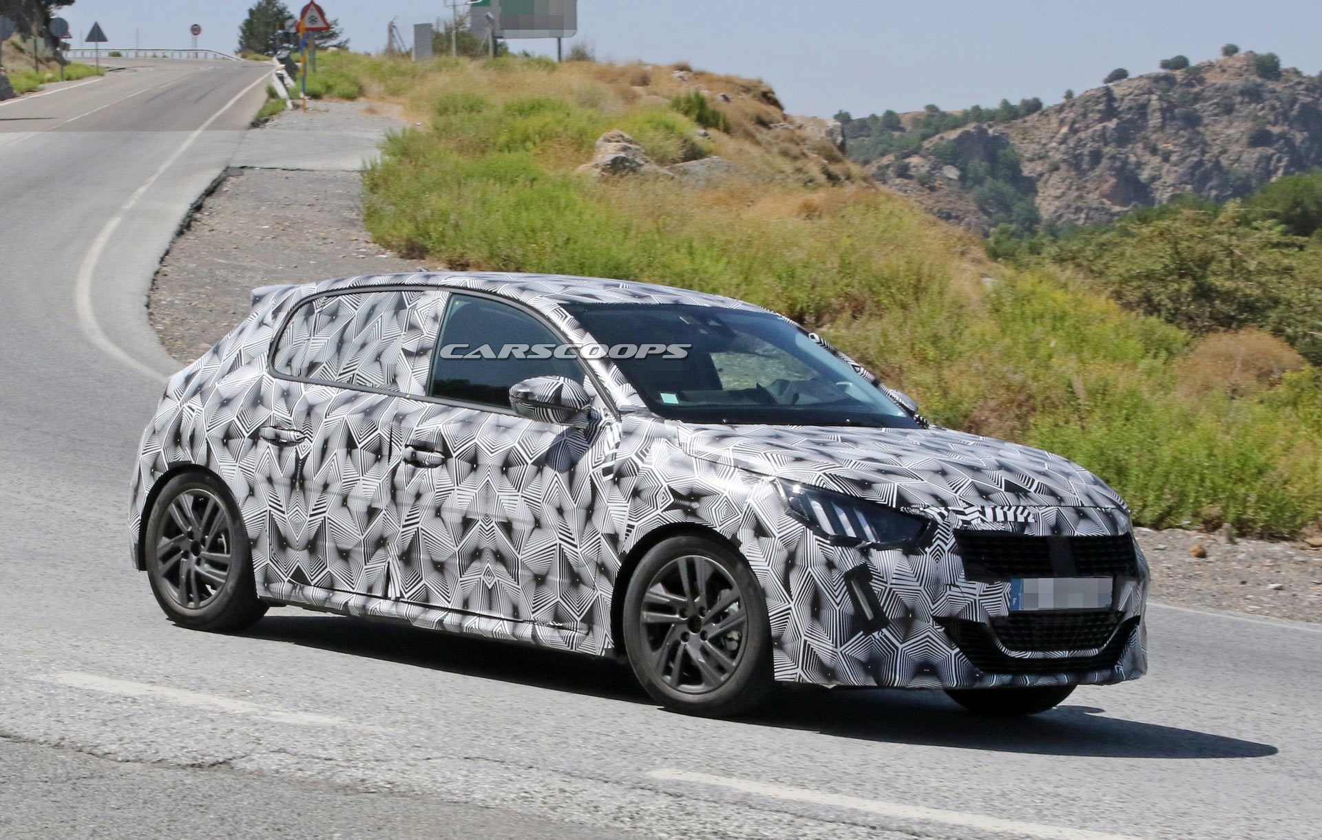 Peugeot-208-Spy-5 2019 Peugeot 208 GTi Spied With A Stylish New Design