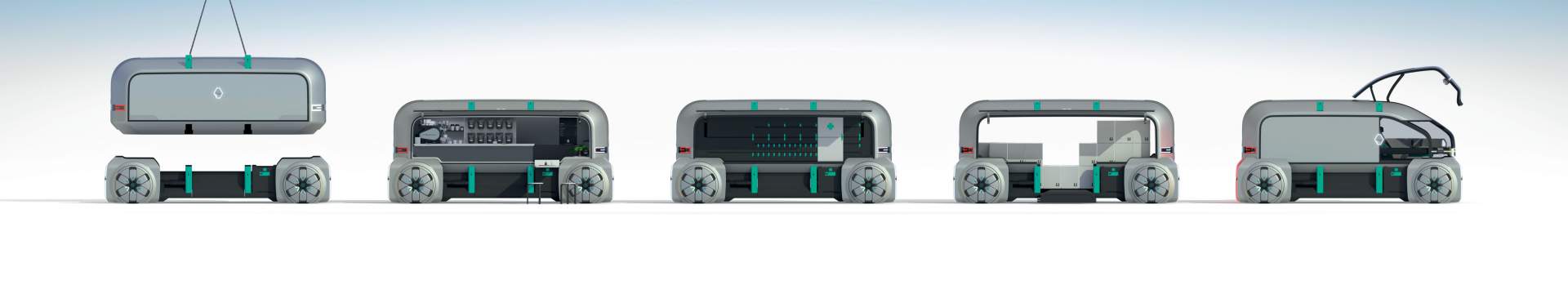 Renault-EZ-Pro-Concept-5 Renault EZ-Pro Concept Envisions Autonomous Last-Mile Delivery Vehicle (Live Images)